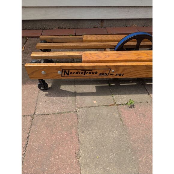 Vintage Nordic Track 505 Skier Ski Machine NordicTrack -  TESTED - Works! - Picture 7 of 13